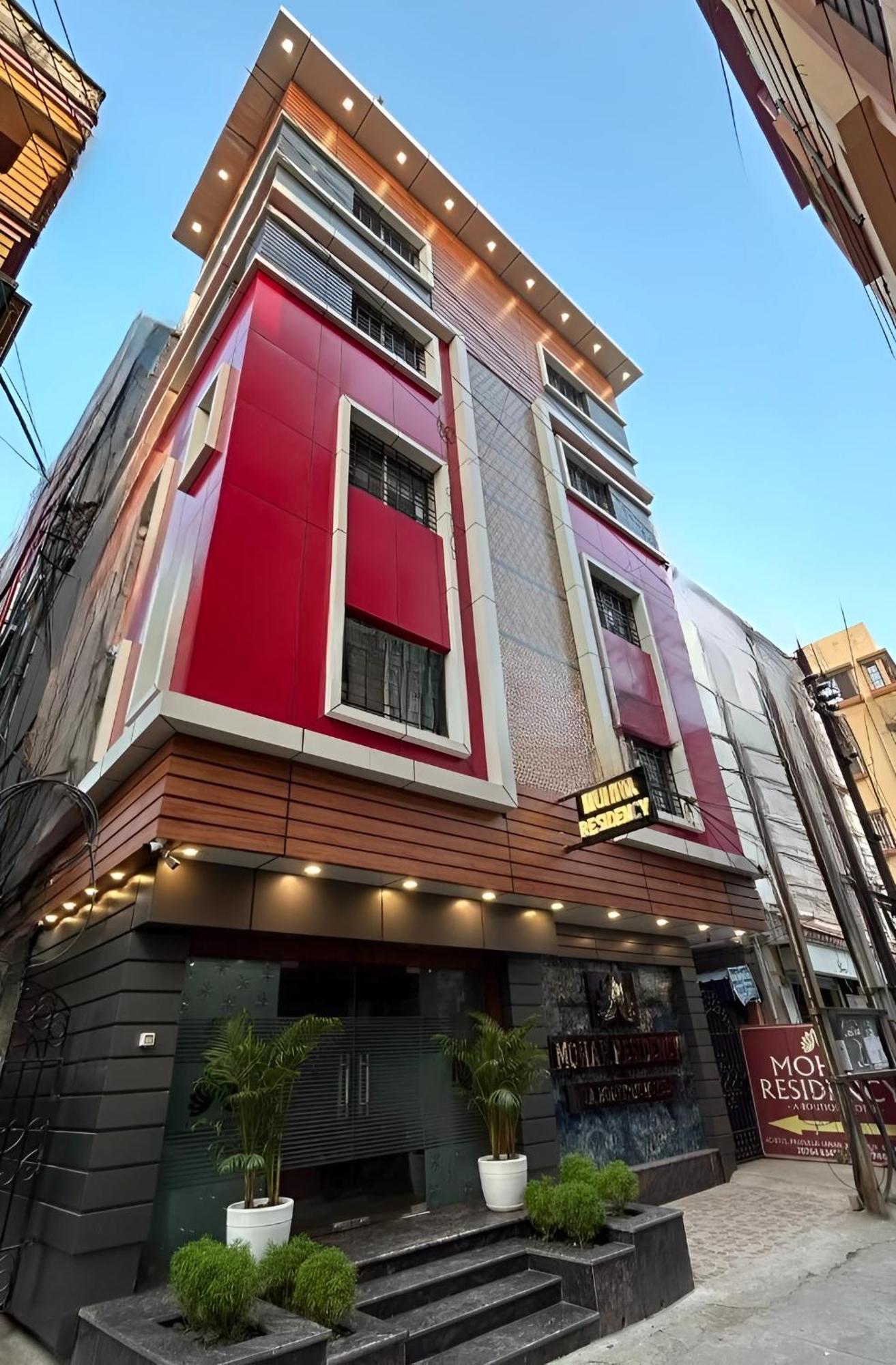 Mohar Residency Hotell Calcutta Exteriör bild